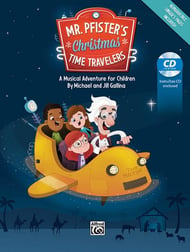 Mr Pfister's Christmas Time Travelers Unison/Two-Part Book & CD Pack cover Thumbnail